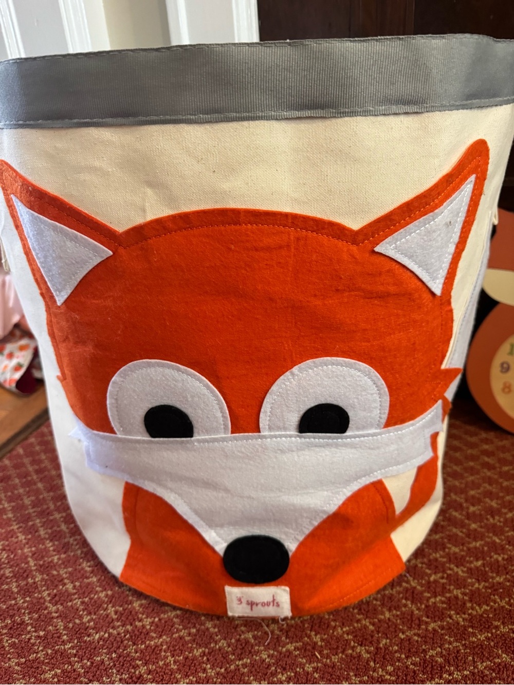 3 Sprouts Fox Kids Storage/Laundry Bin